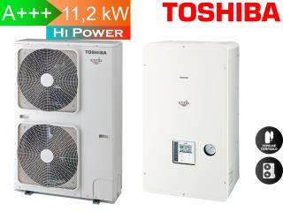 Set Toshiba ESTIA HI POWER 11,2kW/3,0 kW, 380V 3f, vč. hydromodulu.