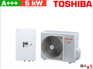 Set Toshiba Estia Split 6,0 kW HWT-601HW-E + HWT-601XWHM3W-E