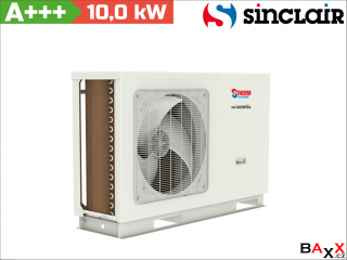 Sinclair S-therm Ontario 10,0 kW 1fázové monoblokové tepelné čerpadlo