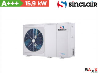 Sinclair S-therm Yukon 15,9 kW monoblokové tepelné čerpadlo