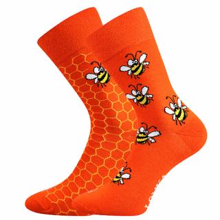 Ponožky Lonka Doble včelky Velikost Lonka: 23-25 (35-38)