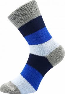 Spací ponožky Boma pruhovaná (tm. modré) Velikost Boma-ponožky: 35-38