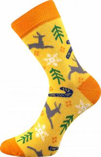Vánoční ponožky Boma jeleni Velikost Boma-ponožky: 35-38