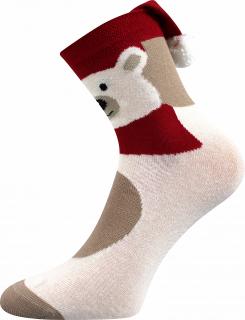 Vánoční ponožky Boma Kulda medvěd Velikost Boma-ponožky: 35-38