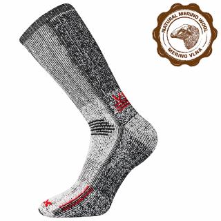 Zimní ponožky Voxx Orbit červené Velikost: 23-25 (35-38)