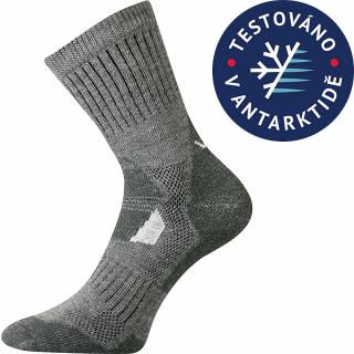Zimní ponožky voxx Stabil sv. šedá Barva: světle šedá, Velikost: 23-25 (35-38)