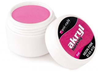 Barevný akryl - Neon Pink 5 ml