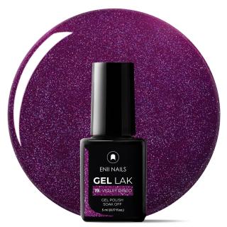 Gel lak 19. Violet Disco 5 ml