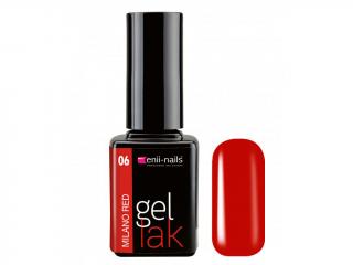 Gel lak 6. milano red 11 ml