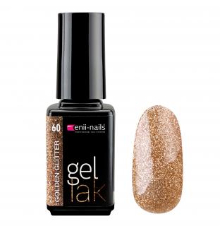Gel lak 60. Golden Glitter 5 ml