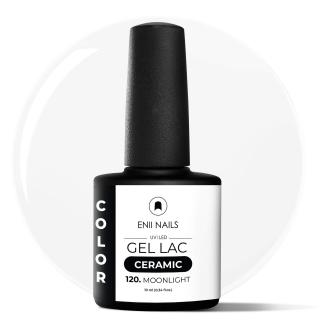 Gel lak Ceramic 120 Moonlight - gelový lak bez HEMA, 10 ml