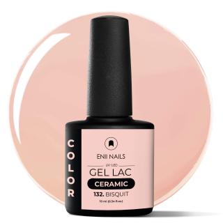 Gel lak Ceramic 132 Bisquit - gelový lak bez HEMA, 10 ml