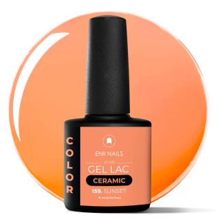 Gel lak Ceramic 159 Sunset - gelový lak bez HEMA, 10 ml