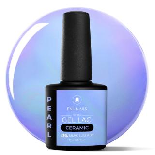 Gel lak Ceramic 216 Lilac Lullaby - gelový lak bez HEMA, 10 ml