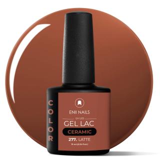 Gel lak Ceramic 277 Latte - gelový lak bez HEMA, 10 ml