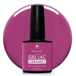 Gel lak Ceramic 42 Chromatic Pink - gelový lak bez HEMA, 10 ml