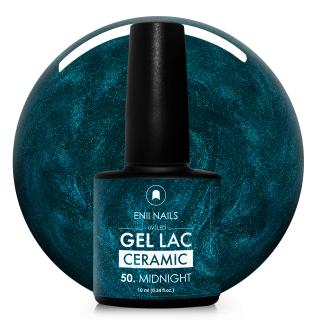 Gel lak Ceramic 50 Midnight - gelový lak bez HEMA, 10 ml