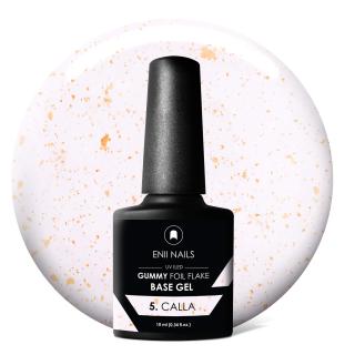 Gummy Foil Flake Base gel 05 Calla 10ml