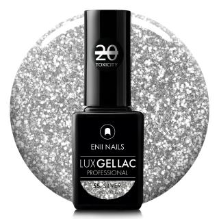 Lux gel lak 55. Silver 11 ml