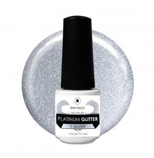 PLATINUM GLITTER 1. SILVER 5 ml