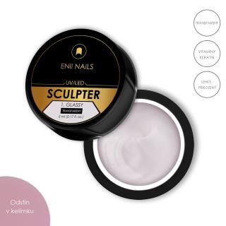 Sculpter 1. Glassy 5ml - stavební UV/LED gel