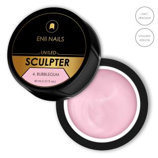 Sculpter 4. Bubblegum 30ml - stavební UV/LED gel