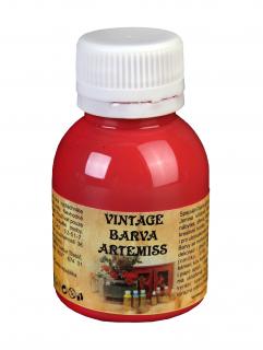 Křídová vintage barva Vyberte odstín: V52 červená, Vyberte velikost: 110g