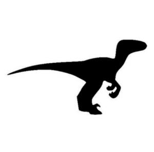 Tyranosaurs - plastová šablona 114 Rozměr: A 6,5x9cm