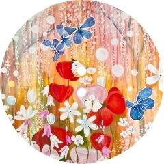 Knoflík oděvní S DÍRKOU 2cm - Láska tvoří 1