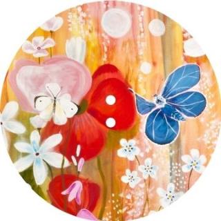 Knoflík oděvní S DÍRKOU 2cm - Láska tvoří 2