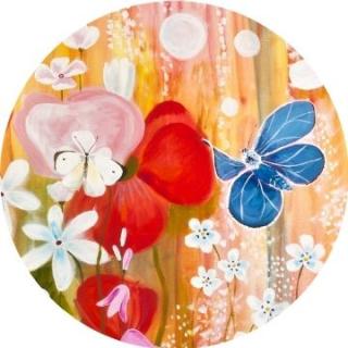 Knoflík oděvní S OUŠKEM 3cm - Láska tvoří 2