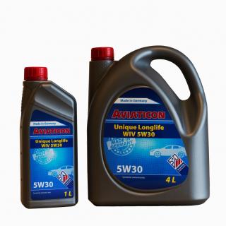 motorový olej Aviaticon Unique Longlife WIV 5W30 velikost balení: 20l