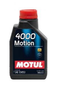 Motul 4000 MOTION 15W50 velikost balení: 1l