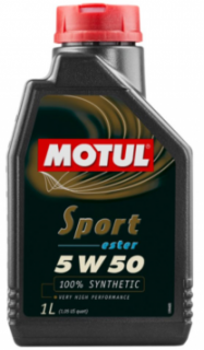 Motul Sport 5W50 velikost balení: 5l