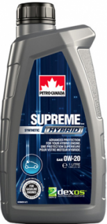 Petro-Canada Supreme Hybrid Synthetic 0W-20 1l