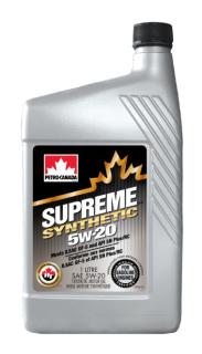 PETRO-CANADA Supreme  Synthetic 5W-20 1L