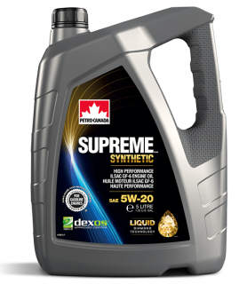 PETRO-CANADA Supreme  Synthetic 5W-20 5L