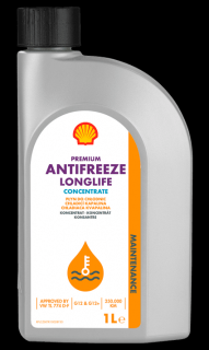 Shell Antifreeze concentrate Longlife D-F 1l