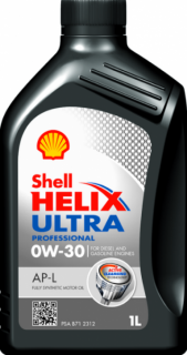 Shell Helix Ultra Professional AP-L 0W30 velikost balení: 209l