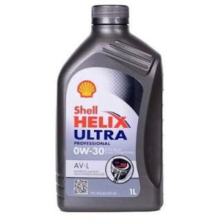 Shell Helix Ultra Professional AV-L 0W-30 velikost balení: 209l