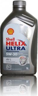 Shell Helix Ultra Professional AV-L 5W30 velikost balení: 4l