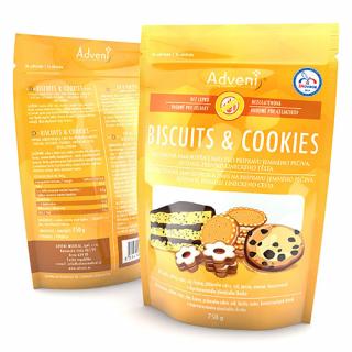 ADVENI Bezlepková samokypřící směs na pečení BISCUITS & COOKIES 750 g