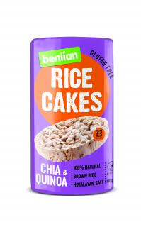 Benlian Rice cakes rýžové chlebíčky chia a quinoa 100 g