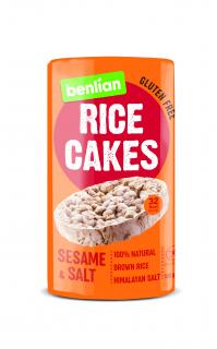 Benlian Rice cakes rýžové chlebíčky sezam a sůl 100 g