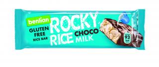 Benlian Rocky Rice rýžová tyčinka s mléčnou čokoládou 18 g