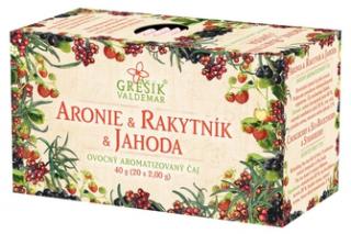 GREŠÍK Aronie & Rakytník & Jahoda 20 n.s.