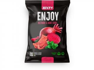 JOXTY ENJOY CHIPS Bramborové chipsy s červenou řepou a mátou 40 g