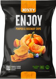 JOXTY ENJOY CHIPS Bramborové chipsy s dýní a rozmarýnem 40 g