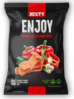 JOXTY ENJOY CHIPS Bramborové chipsy s paprikou a jarní cibulkou