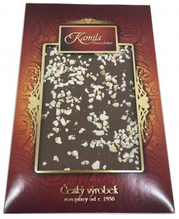 Kamila Chocolates Mléčná čokoláda s lískovými oříšky 70 g
